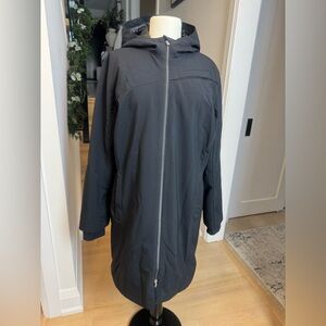 Spyder Central Softshell Women’s Black Hooded Parka Jacket XL